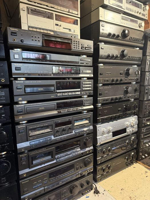 Technics amplificator amplituner cd deck tuner
