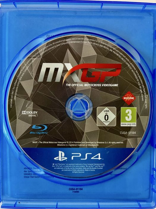 КАТО НОВА MXGP Milestone PS4 / PS 4 / PS5 / PS 5 / Playstation Game