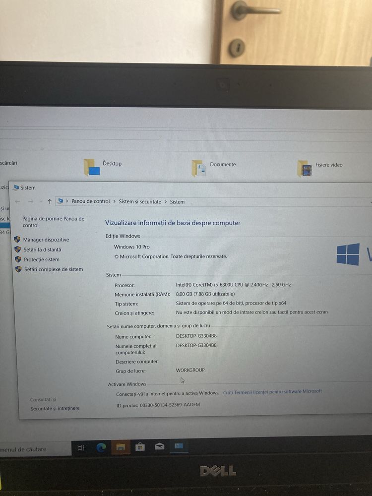 Laptop dell latitude 5580 i5