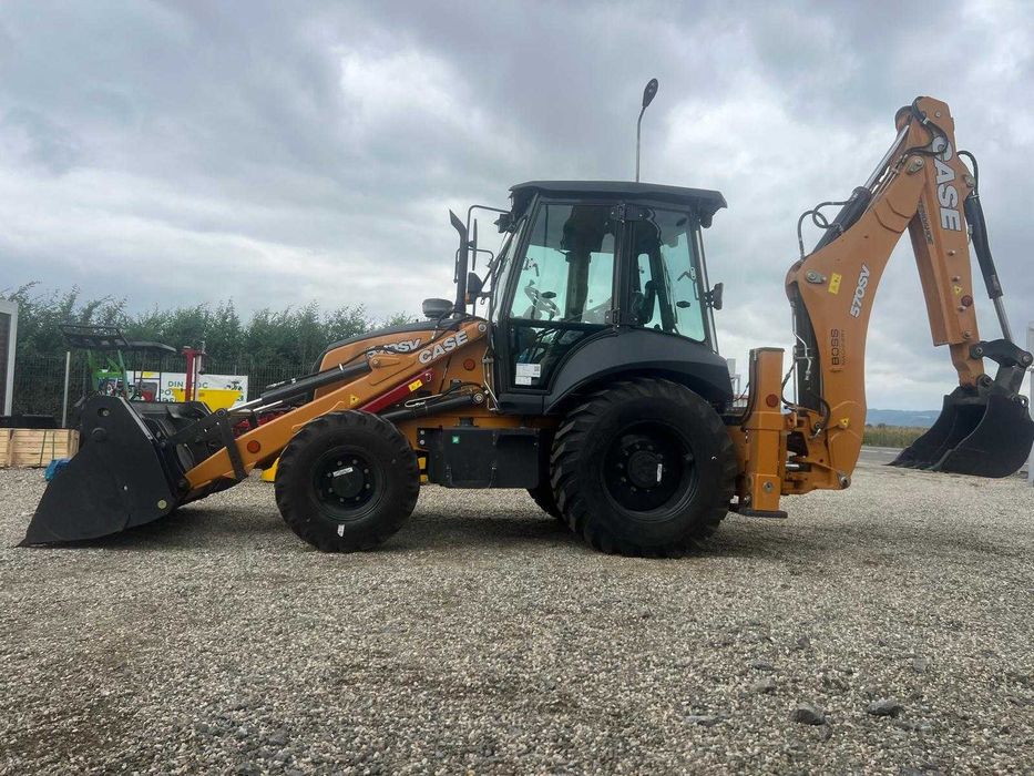 Buldoexcavator Case 570SV – 7,5 T , 97 Hp , brat telescopic + Video