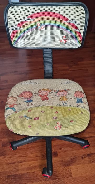 Scaun de birou, pentru copii, inaltime reglabila sezut 35-55 cm