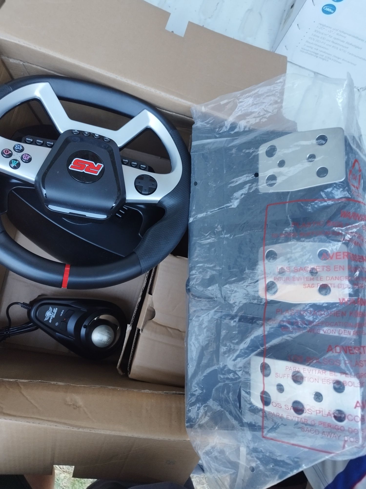 Геймърски волан,Spirit of Gamer Race Wheel Force 1080 RS