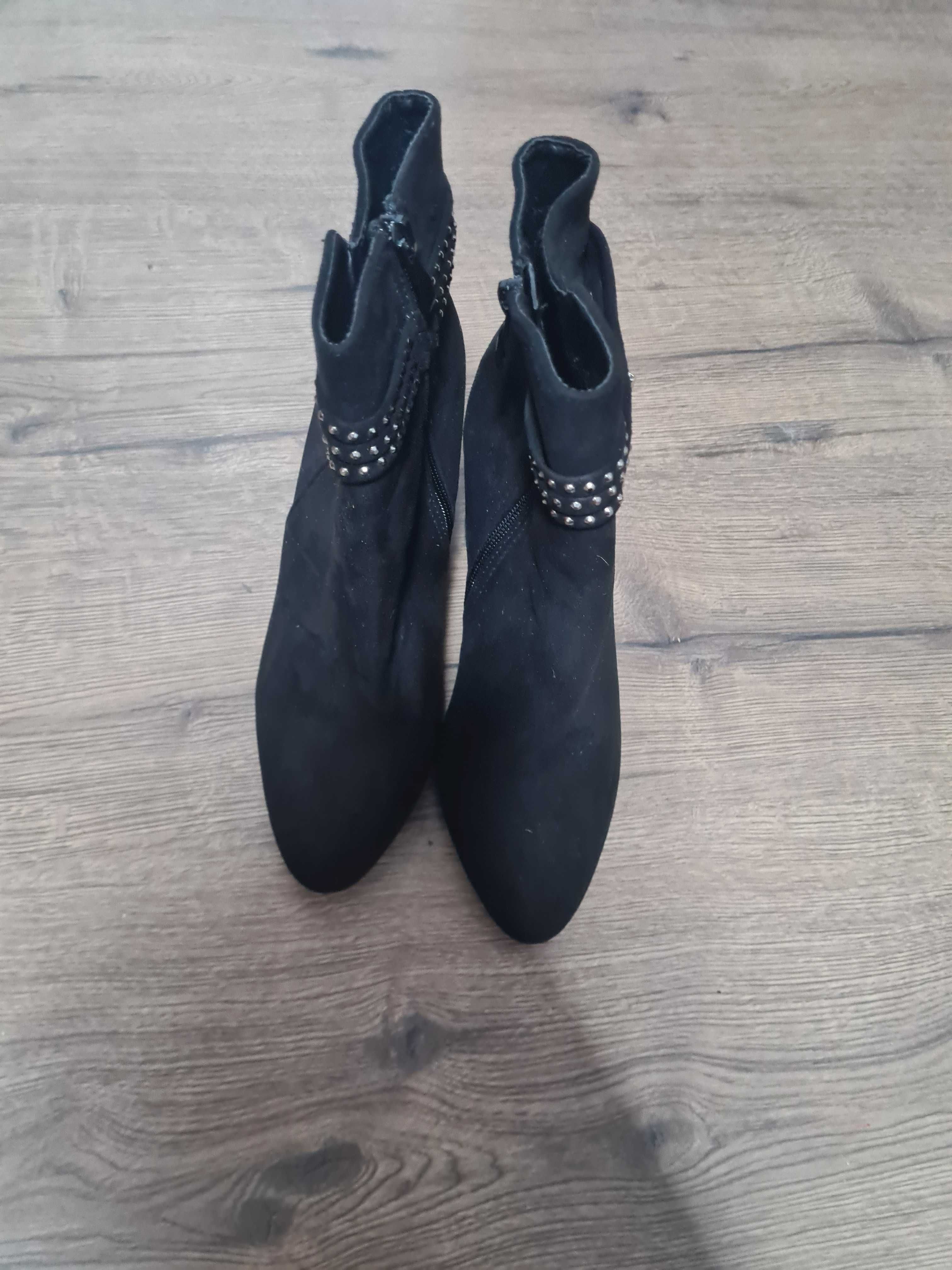 Botine de dama negre