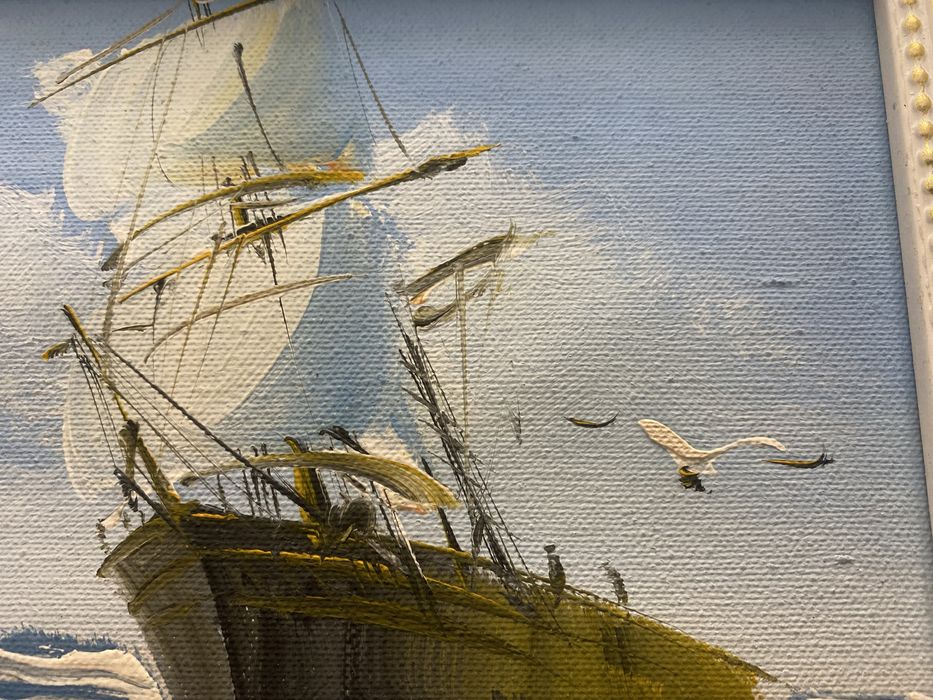 tablou ulei - pinza sac