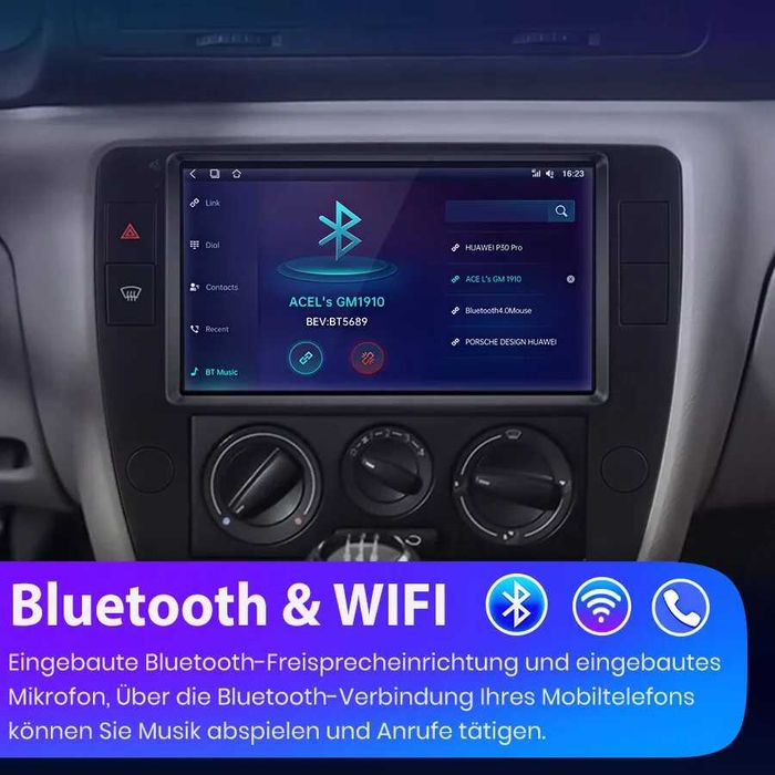 Мултимедия Двоен дин за VW Passat B5 навигация с Android Volkswagen Б5