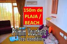 Reducere Cazare Garsoniere Aer C / Bucatarie Proprie 150 m Plaja Reyna