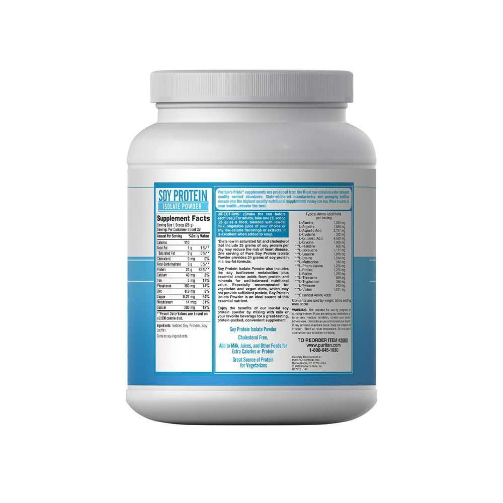 Soy Protein Isolate Powder 793 g