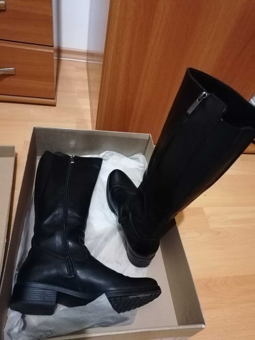 Cizme piele, marime 39