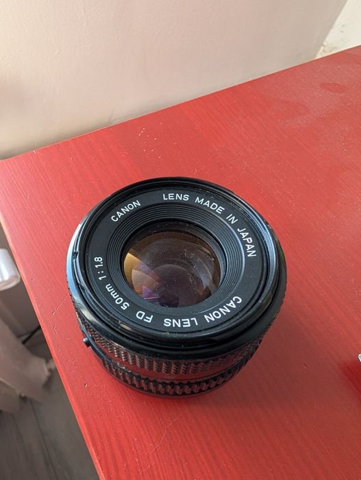 Obiectiv Canon FD 50mm f1.8
