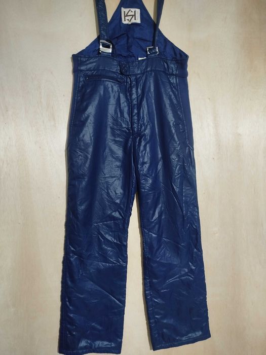 salopeta ski pantaloni luciosi ski