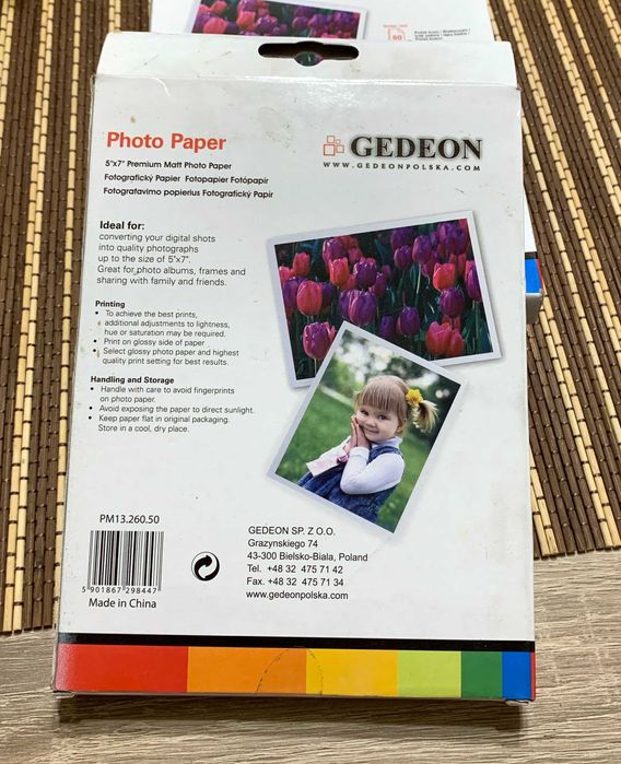 Hartie fotografica mata 5x7 cm set de 3 pachete 3x50 coli sigilate