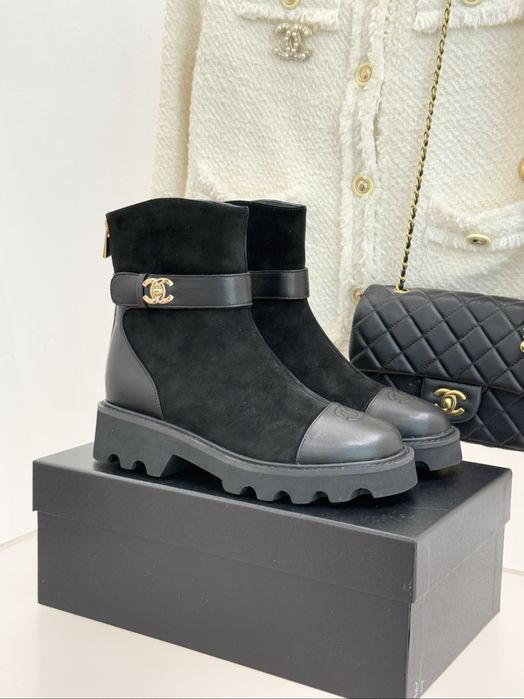 Ghete Chanel , calitate premium , pe comanda , noi , 36