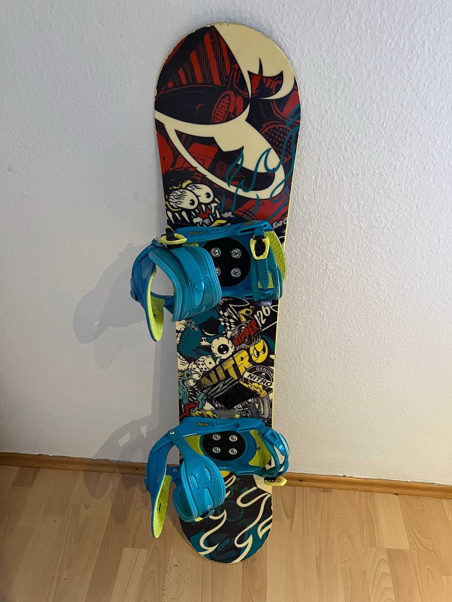 Placa snowboard Nitro Ripper 126cm +legaturi Nitro