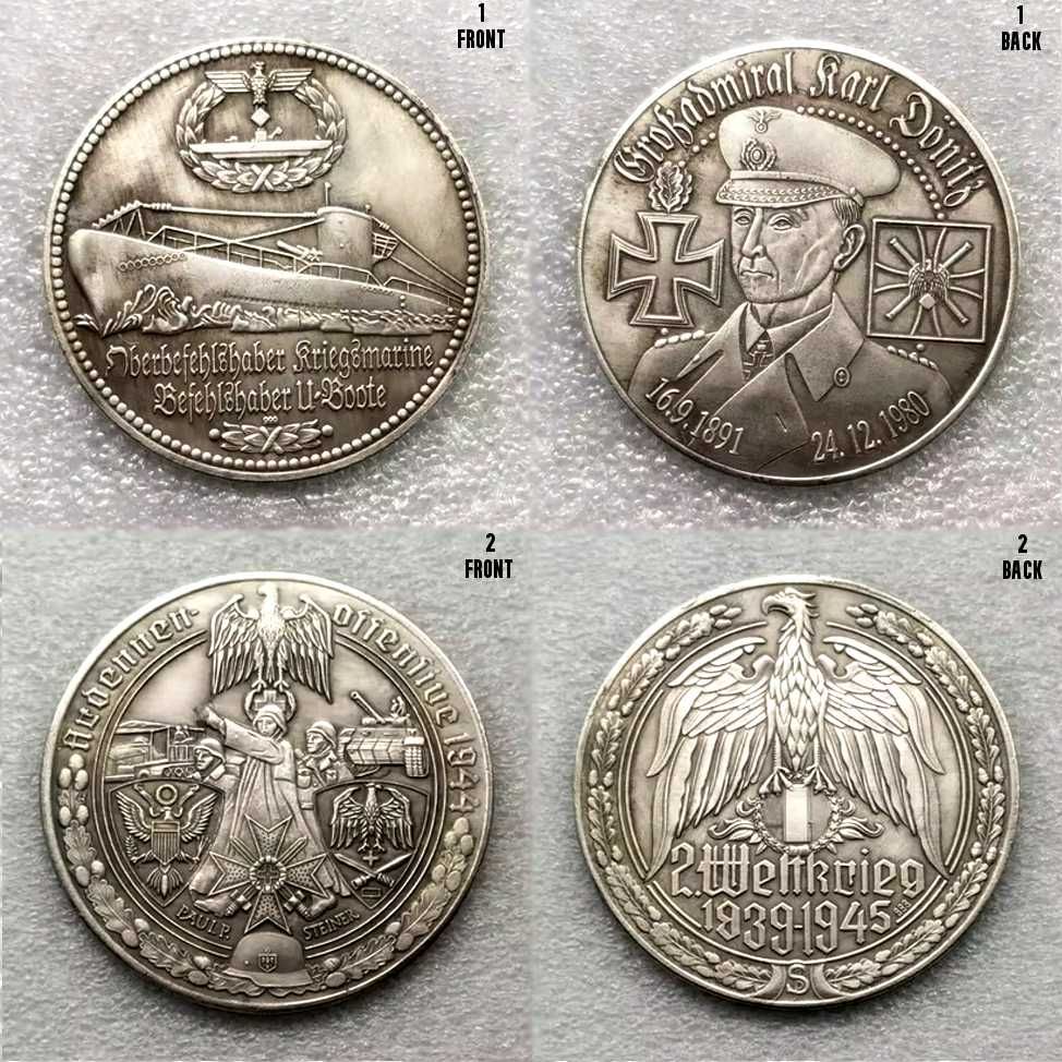 Moneda comemorativa WW2 Germany