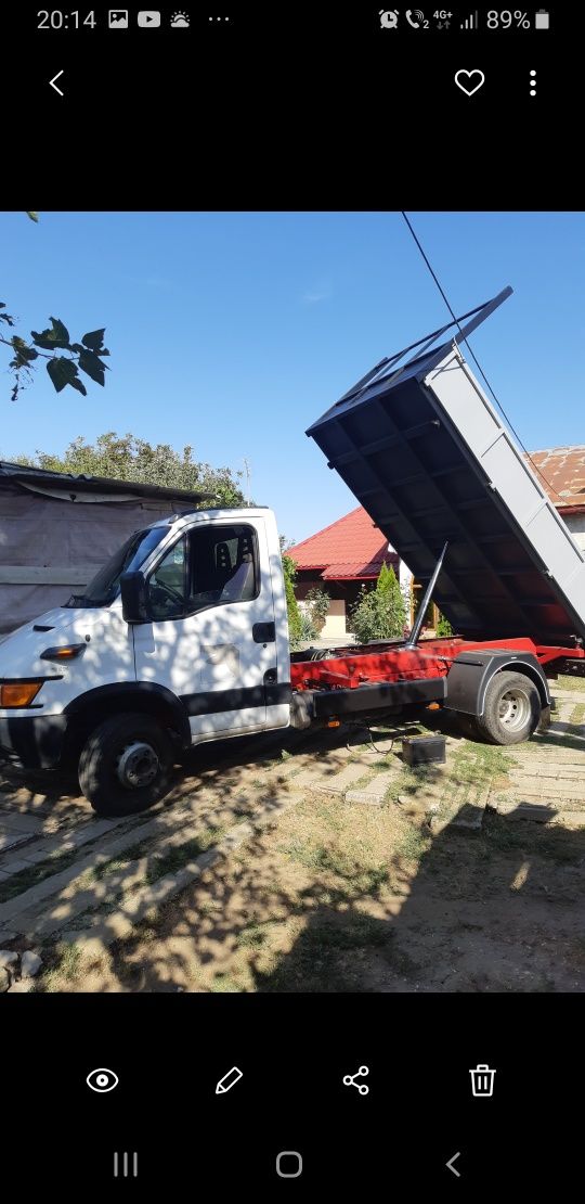 Vând iveco deyli basculabil
