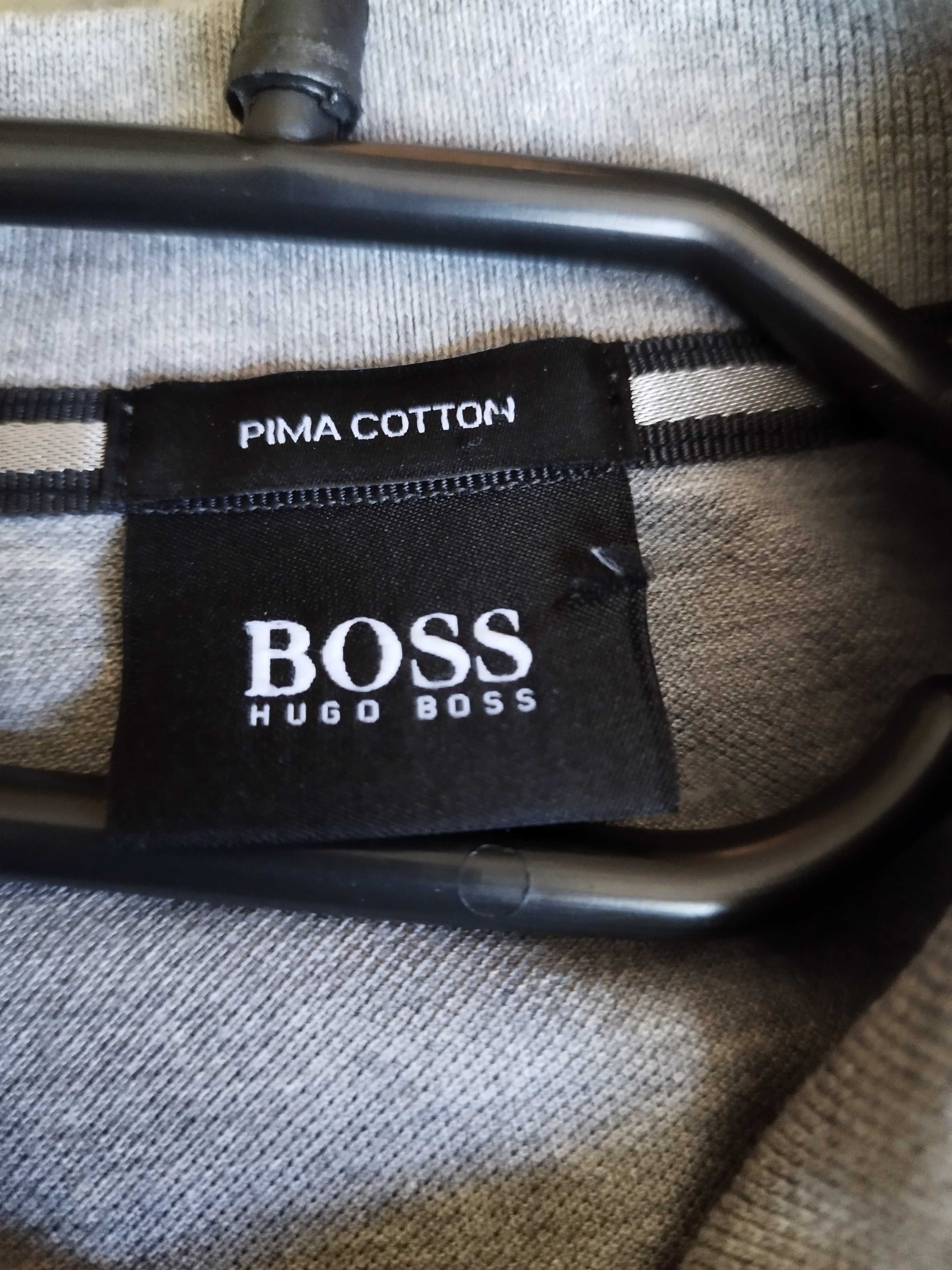 100% Оригинална нова мъжка тениска с яка HUGO BOSS - PIMA COTTON!