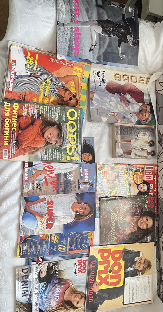 Подписки журналов Моды, Детских, Взрослых 1984 года