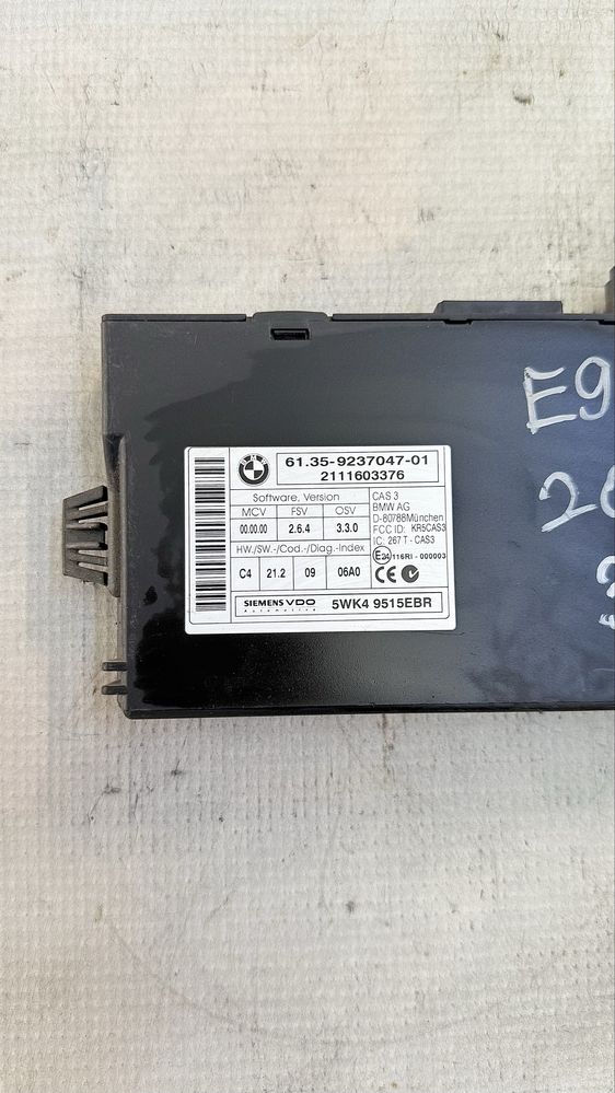 Cas 3 Комфорт модул за БМВ Е90 318d lci 143 2011