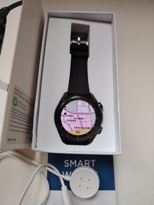 Smartwatch GPS (harta România offline instalată)