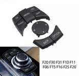 Buton butoane de schimb Idrive negru Bmw Seria 1 3 4 5 6 7 F01 F10 F30