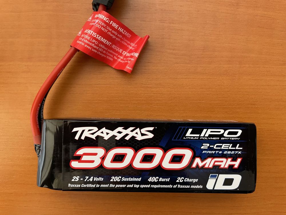 Acumulator LiPo Traxxas ID 2S 7.4V 3000mAh 20C 2827X