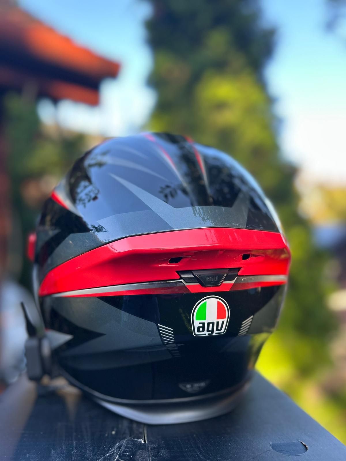 Cască moto AGV K6 cu  intercom