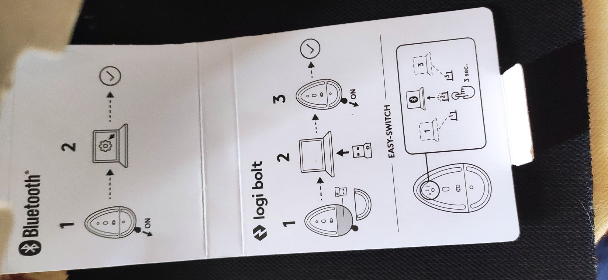 Logitech lift left мишка