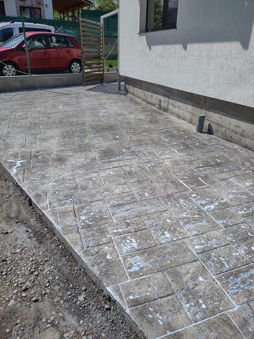 Beton amprentat Mehedinti