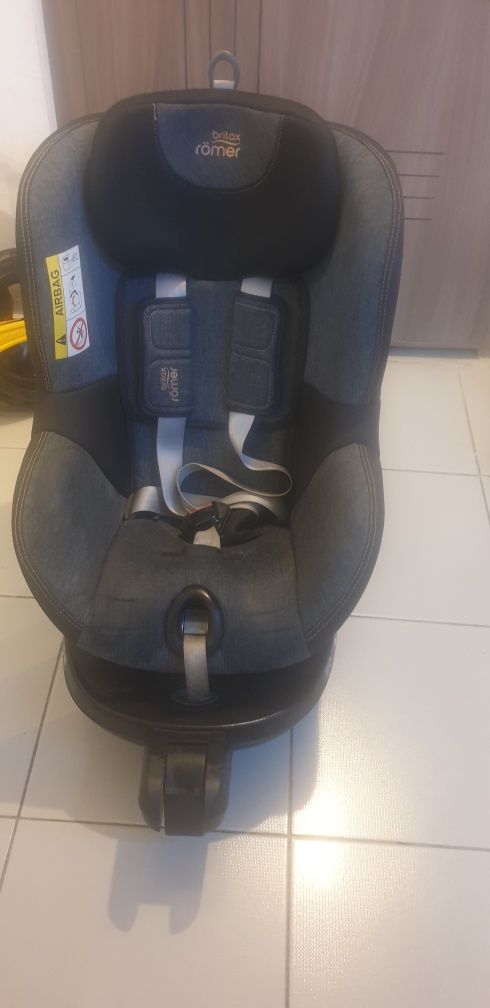 Vand scaun auto ISOFIX Britax Romer DUALFIX2 R Blue Marble, 0-18 kg, r