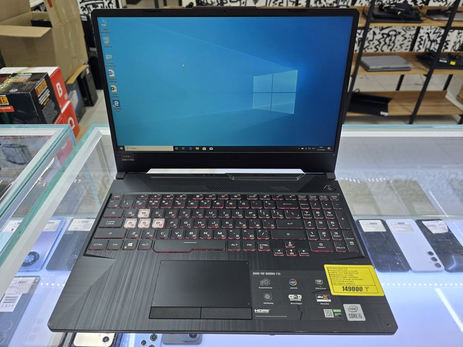 Asus tuf core i5 10300H озу 8gb ssd512gb Gtx1650 рассрочка