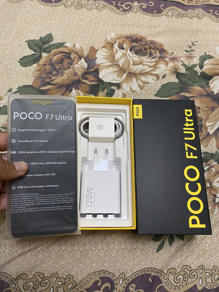 Poco F7. Ultra новый. 16/512 гб