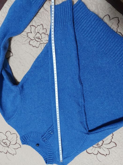 Pulover subțire Trendyol, culoare albastru (M)