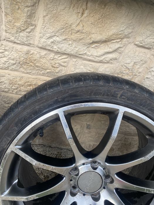 Vind 4 jante cu tot cu cauciucuri Spider Tomasoon pe 18
