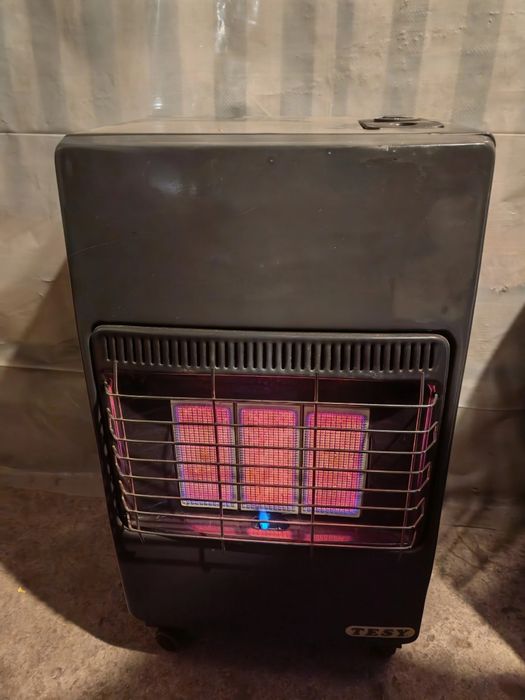 Газова печка с бутилка