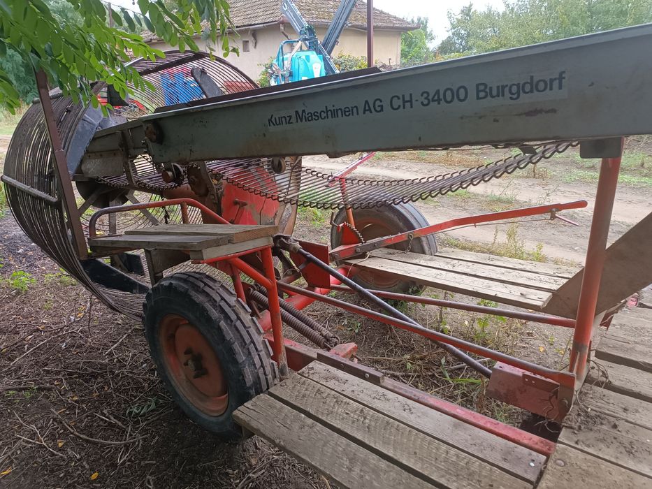 Masina de recoltat cartofi samro cu platforma mare