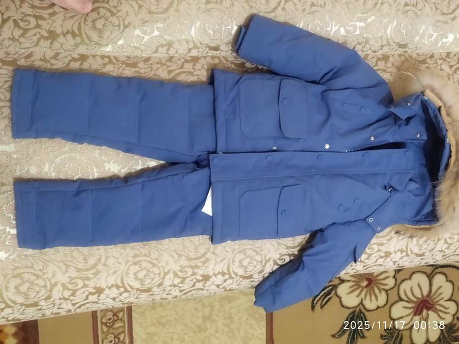 Зимний комбинезон бренд Amajian, пуховик