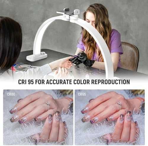 Нова NEEWER LED лампа 40W за маникюр грим бюро снимки видео 29 инча