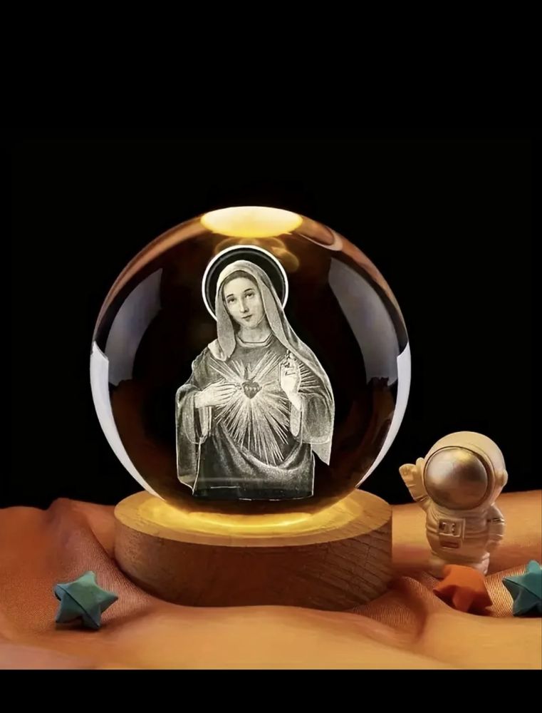 Lampa de veghe Fecioara Maria