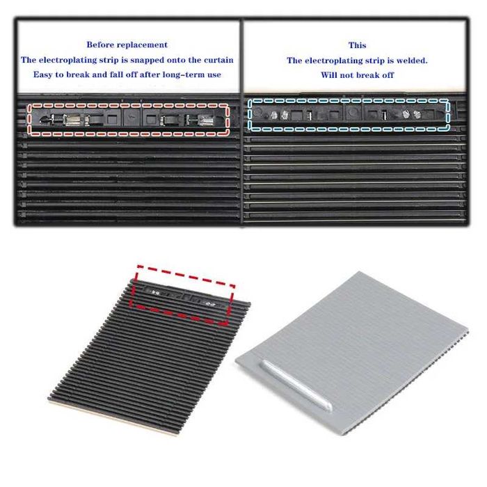 Capace Consola Centrala Volkswagen Passat B6 B7 Negru 3CD857503A