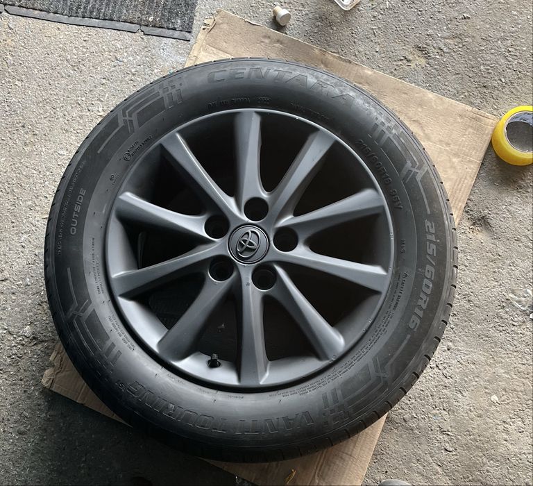 Диски с летней резиной на 16