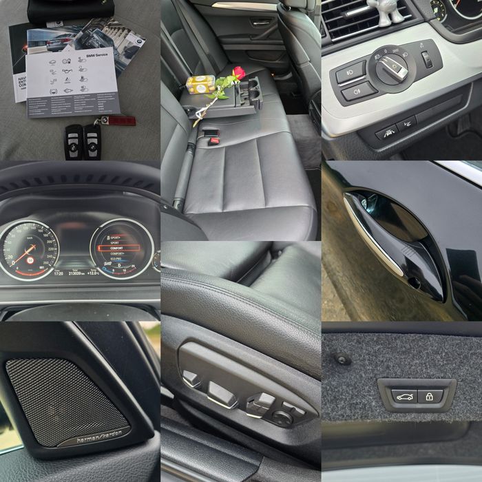 BMW seria 5 520d F10 525xd automat LCI 2013 EURO 6 foarte dotat