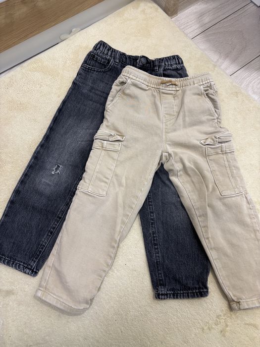 Дънки и карго панталон Zara