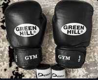 Green Hill Gym, 10 oz боксерские перчатки + бинты