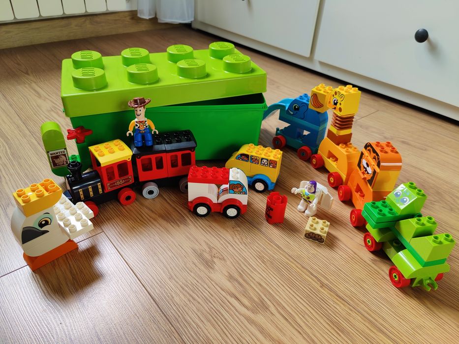 4 Lego duplo si cutie lego