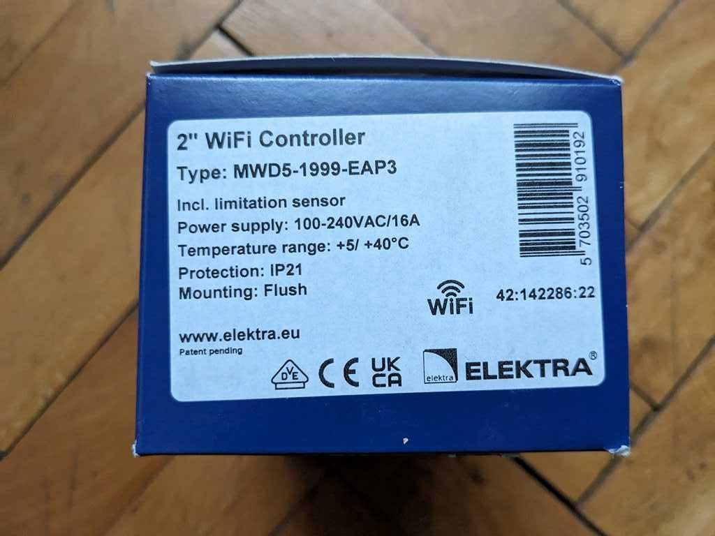 Termostat Smart wifi Elektra OCD5 DIGITAL incalzire pardoseala NOU