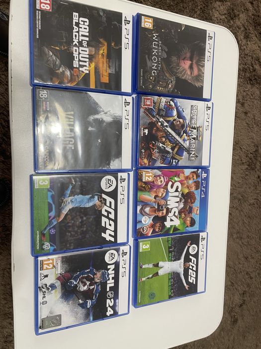 Игры для PS5 можно сказать новые)