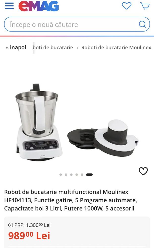 Robot de bucatarie ideal la inceperea diversificare bebelusi