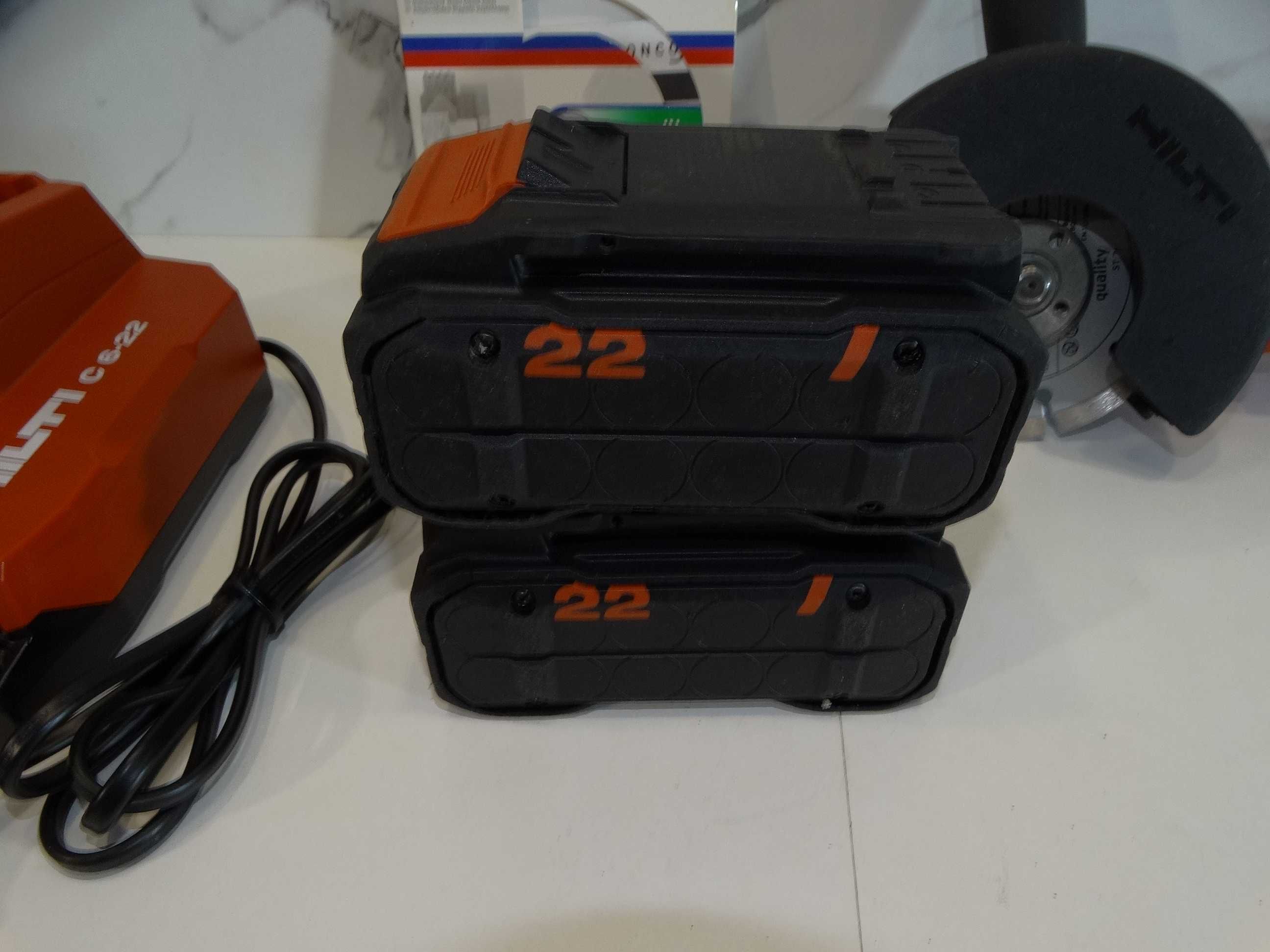 2024 - Hilti AG 5D - 22 / Nuron - Акумулаторен ъглошлайф