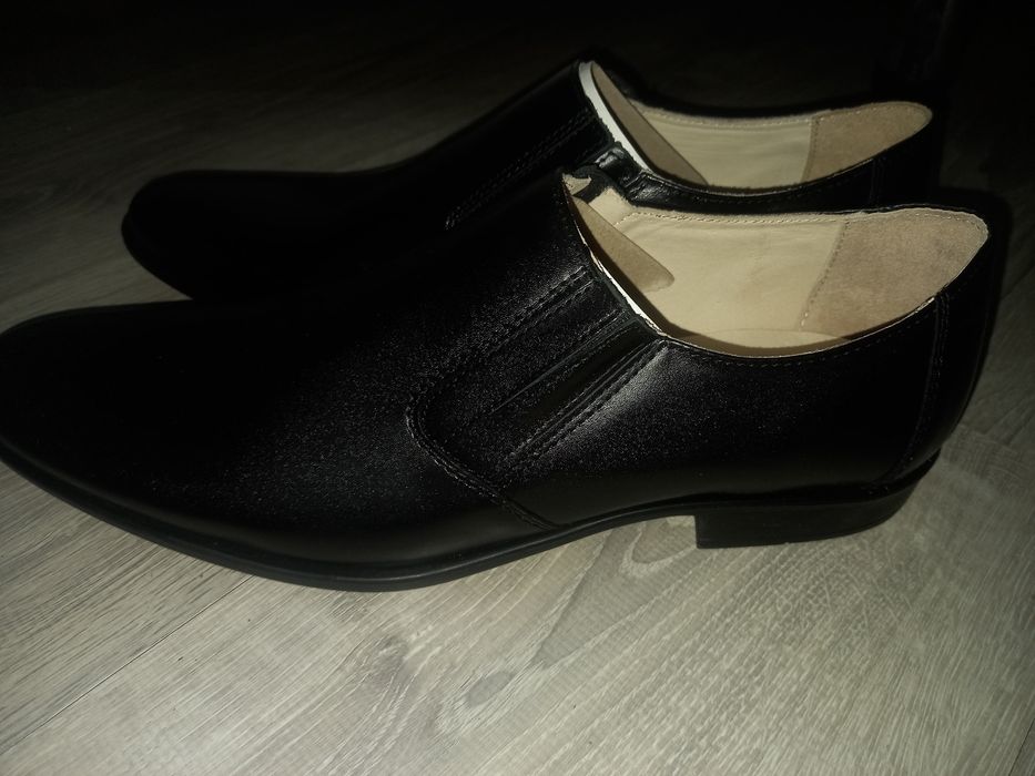 Туфли чёрного цвета натуральная кожа