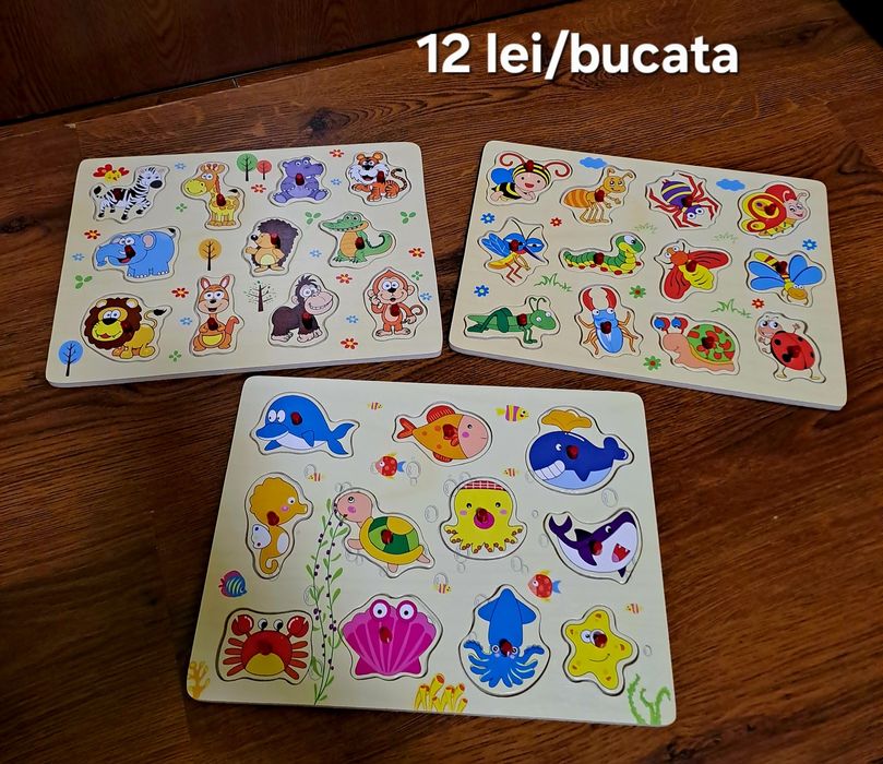 Vând puzzle incastru